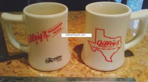 Gilley's coffee mug