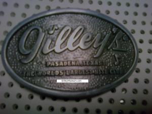 Gilley's Pewter Buckle